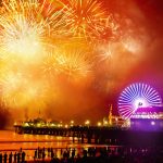 4th of July Fireworks Santa Monica CA 2024